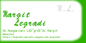 margit legradi business card